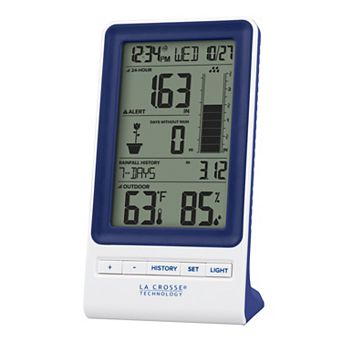 La Crosse Technology Wireless Digital Rain Station with Temperature & Humidity
