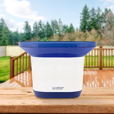 La Crosse Technology Wireless Digital Rain Station with Temperature & Humidity