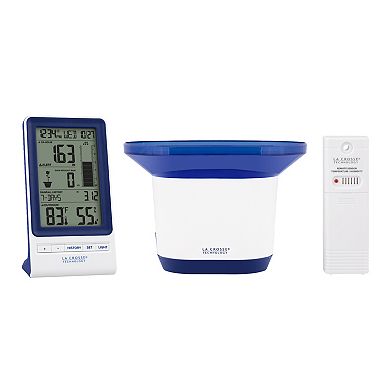 La Crosse Technology Wireless Digital Rain Station with Temperature & Humidity