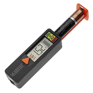 La Crosse Technology Handheld Digital Battery Tester