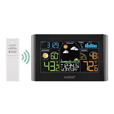 La Crosse Technology Wireless Color Weather Station with Pressure Graph