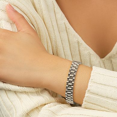 MC Collective Thin Watch Band Chain Bracelet