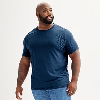 Big & Tall Sonoma Goods For Life® Short Sleeve Crewneck T-Shirt