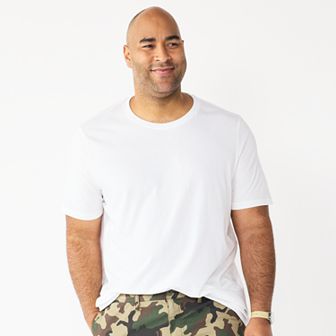 Big & Tall Sonoma Goods For Life® Supersoft Crewneck Tee