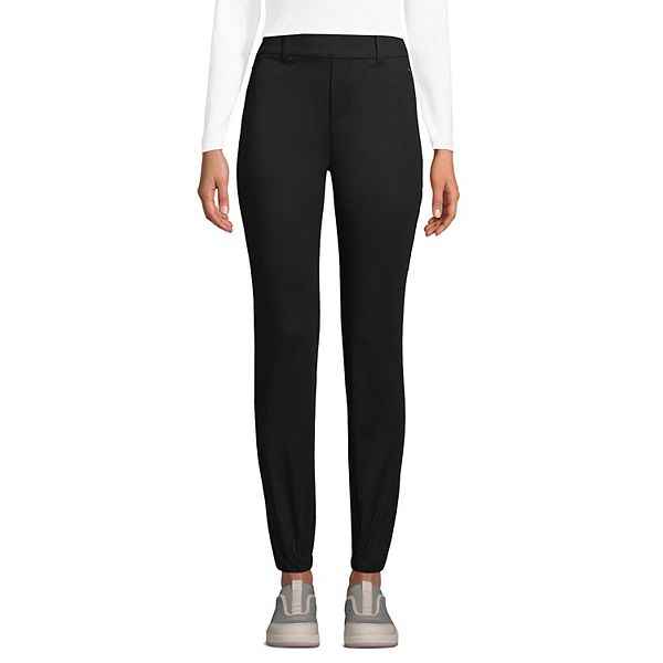 Petite Lands' End Flex High-Rise Jogger Ankle Pants