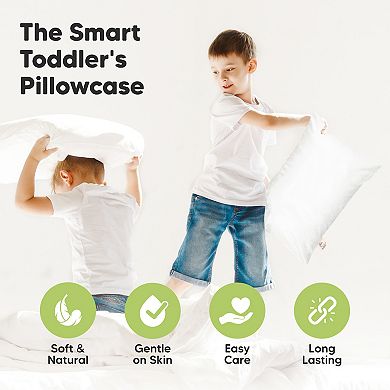 Keababies Toddler Pillowcase For 13x18 Pillow, Organic Toddler Pillow Case, Travel Pillow Case Cover