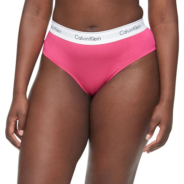 Plus Size Calvin Klein Modern Cotton Hipster Panty QF5116