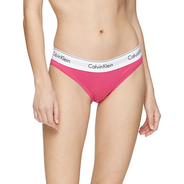 CALVIN KLEIN Modern Cotton Bikini Briefs in Pink for women