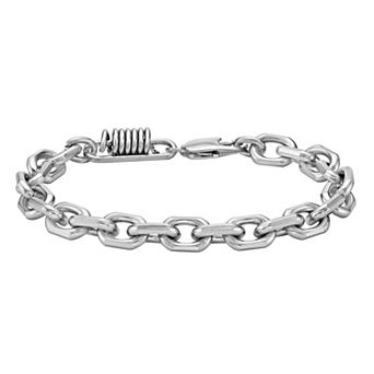 Men's LYNX Stainless Steel Link Chain Bracelet