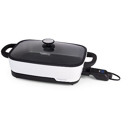 Presto Precise 16-in. Tuxedo Digital Precision Skillet Multi-Cooker