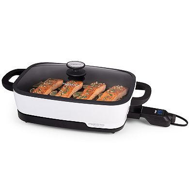 Presto Precise 16-in. Tuxedo Digital Precision Skillet Multi-Cooker