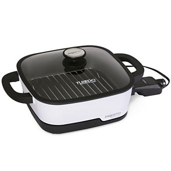 Presto Precise 12 in Tuxedo Digital Precision Skillet Multi-Cooker