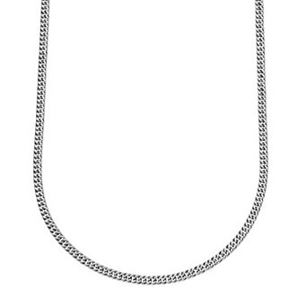 Men's LYNX Stainless Steel Curb Chain Necklace