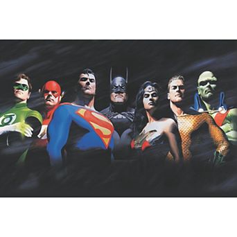 DC Comics Justice League Peel & Stick Wall Mural by RoomMates