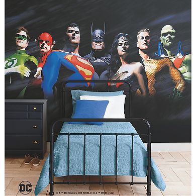 DC Comics Justice League Peel & Stick Wall Mural by RoomMates
