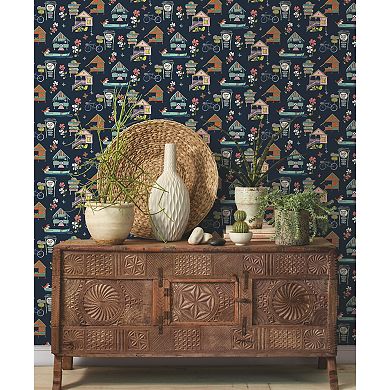 RoomMates Caribbean Peel & Stick Wallpaper