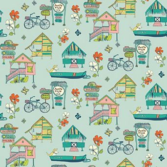 RoomMates Caribbean Peel & Stick Wallpaper