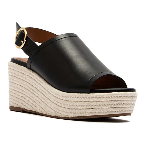 Qupid cheap black wedges