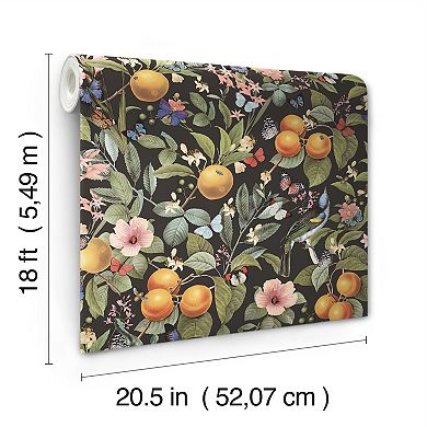RoomMates Citrus Peel & Stick Wallpaper