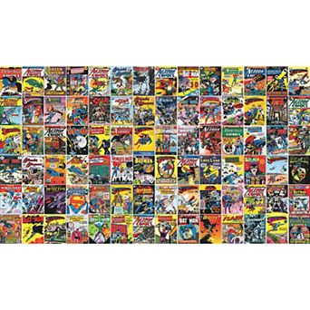 RoomMates Classic DC Comics Cover Peel & Stick Mural