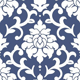 RoomMates Damask Peel & Stick Wallpaper