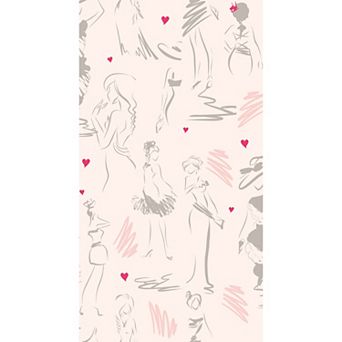 RoomMates Glamour Peel & Stick Wallpaper