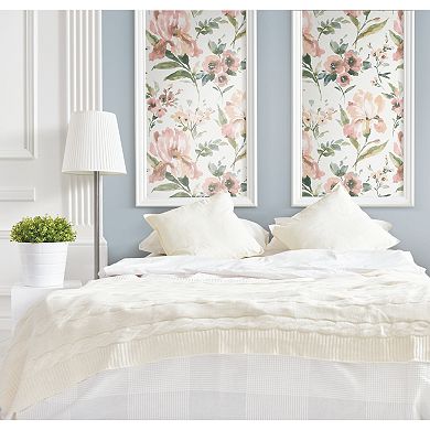 RoomMates Iris Peel & Stick Wallpaper