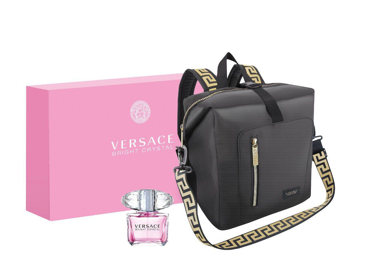 Versace Bright Crystal Perfume Backpack Set