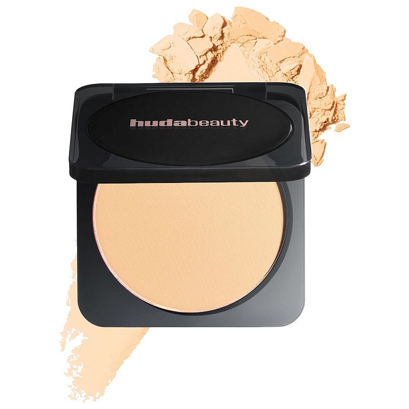 HUDA BEAUTY Easy Bake Airbrush Matte Pressed Setting Powder, Size: 0.29 Oz, Banana Bread