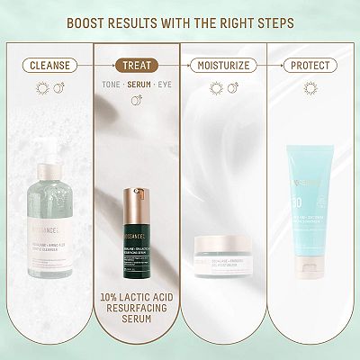 Biossance Squalane + 10% Lactic Acid Resurfacing Serum