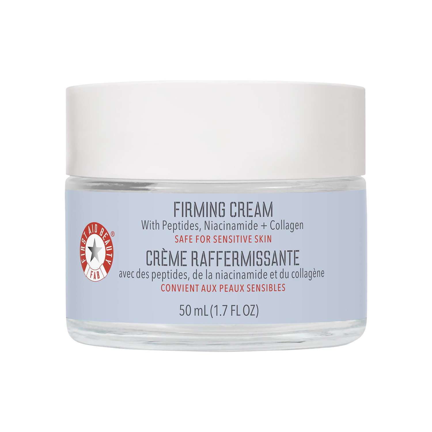 First Aid Beauty Firming Cream with Peptides, Niacinimide + Collagen - None (1.7 FL OZ)