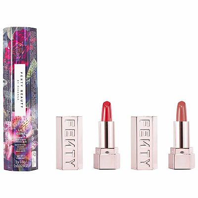 FENTY BEAUTY by Rihanna Mini Lil Icons Semi-Matte Lipstick Duo