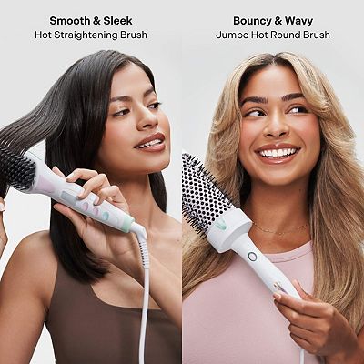 Mane Get Ur Sleek On Heated Straightening Brush