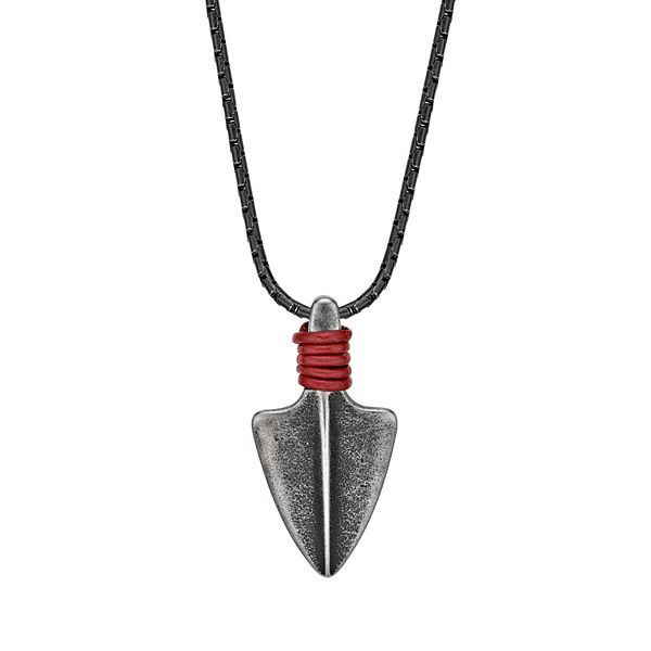 Arrow Head Pendant Long Chain Necklaces mens necklaces Collier Femme ArrowHead