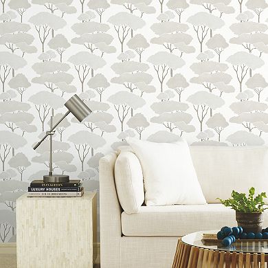 RoomMates Umbrella Pines Peel & Stick Wallpaper