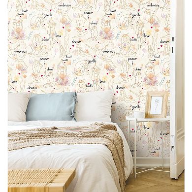 RoomMates Yoga Goddess Peel & Stick Wallpaper
