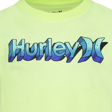 Boys 4-7 Hurley One & Only Tee & Shorts Set
