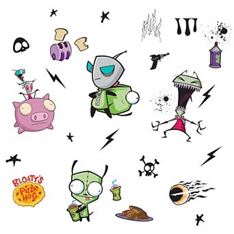 RoomMates Invader Zim Peel & Stick Wall Decals