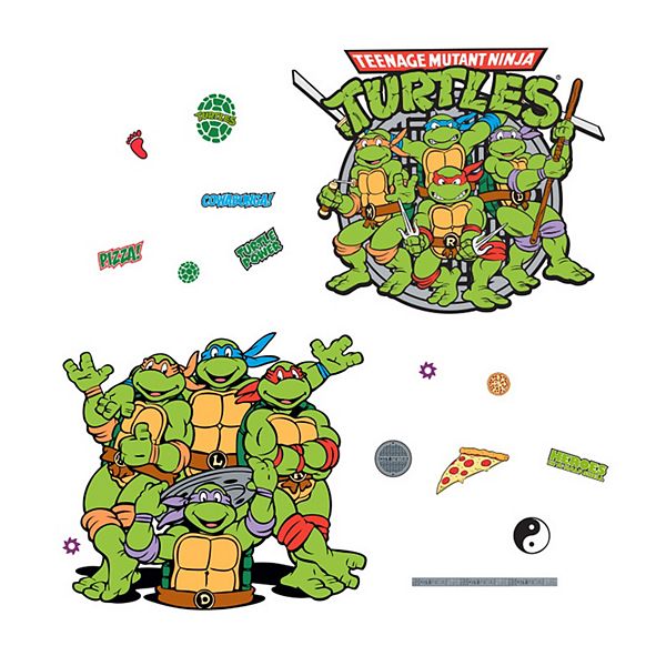 RoomMates Nickelodeon Teenage Mutant Ninja Turtles Peel & Stick Wall Decals