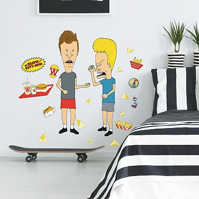 RoomMates Beavis & Butthead Peel & Stick Wall Decals
