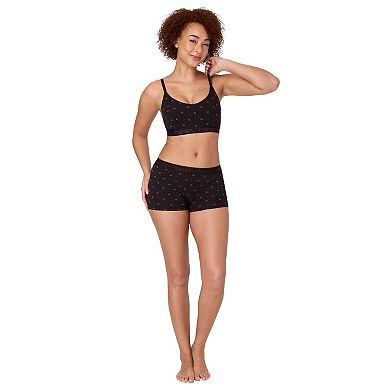 Hanes Originals Ultimate 2-Pack Stretch Cotton Triangle Bralette DHO101