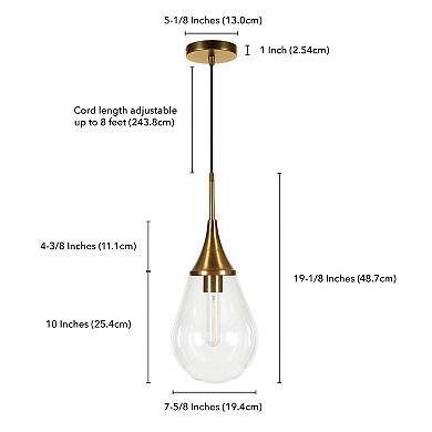 Finley & Sloane Ambrose Wide Pendant Ceiling Light