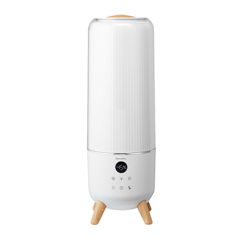 HoMedics Cool Mist Ultrasonic Humidifier with Aromatherapy, White