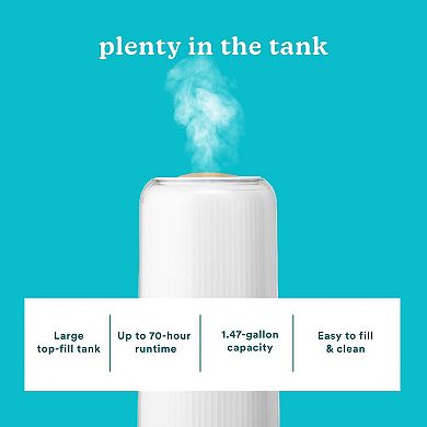HoMedics Cool Mist Ultrasonic Humidifier with Aromatherapy