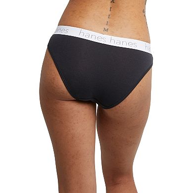 Women’s Hanes Ultimate Originals 3-Pack Cotton Stretch Bikini Underwear 45UOBK