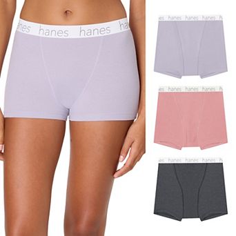Hanes Originals Ultimate 3-Pack Stretch Cotton Boxer Brief Underwear 45UOBB