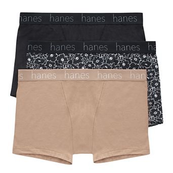 Hanes Originals Ultimate 3-Pack Stretch Cotton Boxer Brief Underwear 45UOBB