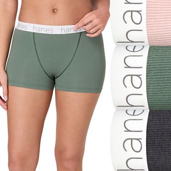 Hanes Originals Ultimate 3-Pack Stretch Cotton Boxer Brief Underwear 45UOBB