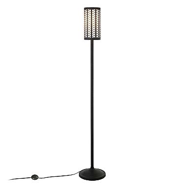 Finley & Sloane Delia Chevron Tall Floor Lamp
