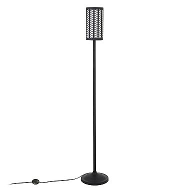 Finley & Sloane Delia Chevron Tall Floor Lamp